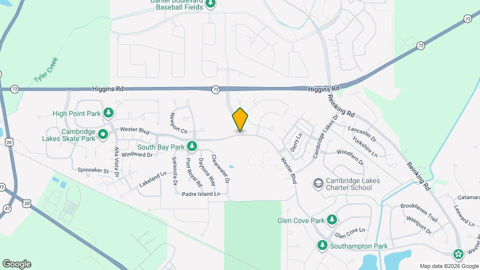 2637 Santa Fe Drive Map and Location Details