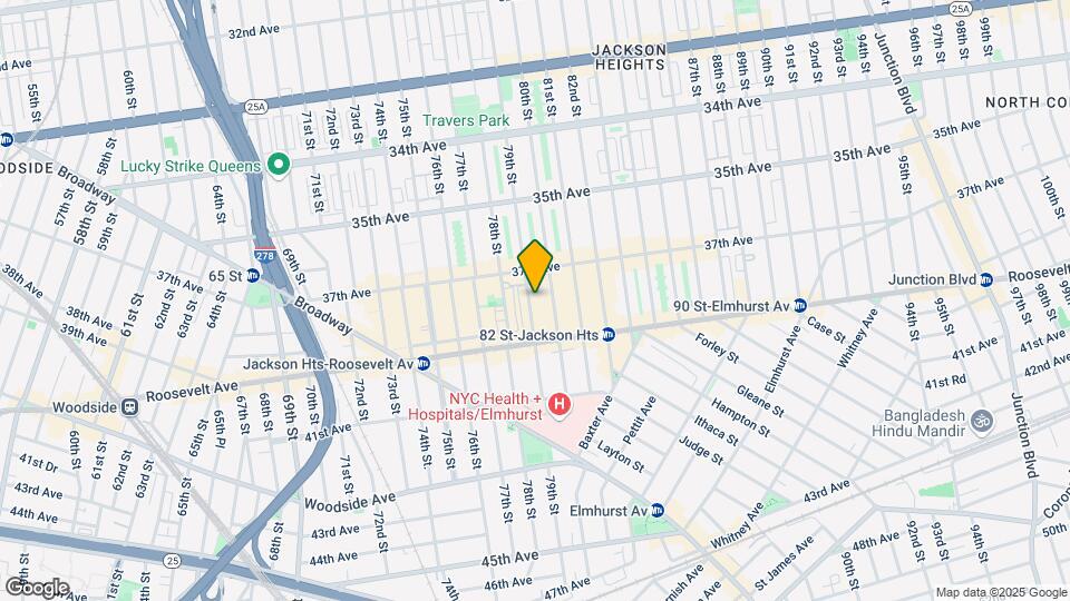 3727 79th St Map and Location Details