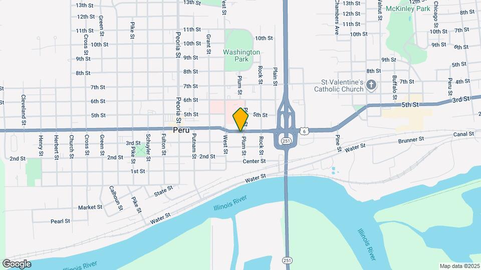 1402 4th St Map and Location Details