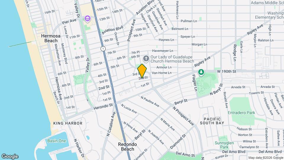 1202 2nd St Map and Location Details