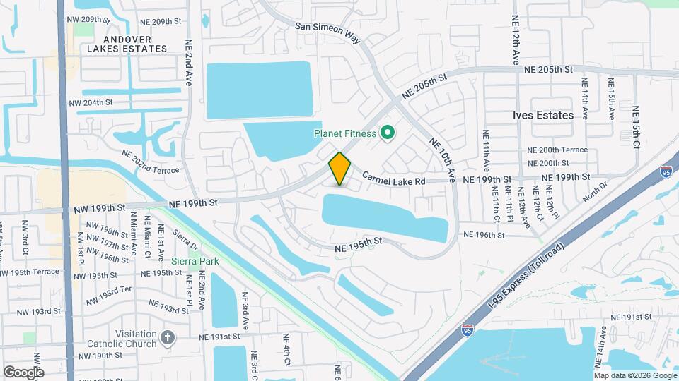 505 NE 199th Ln Map and Location Details