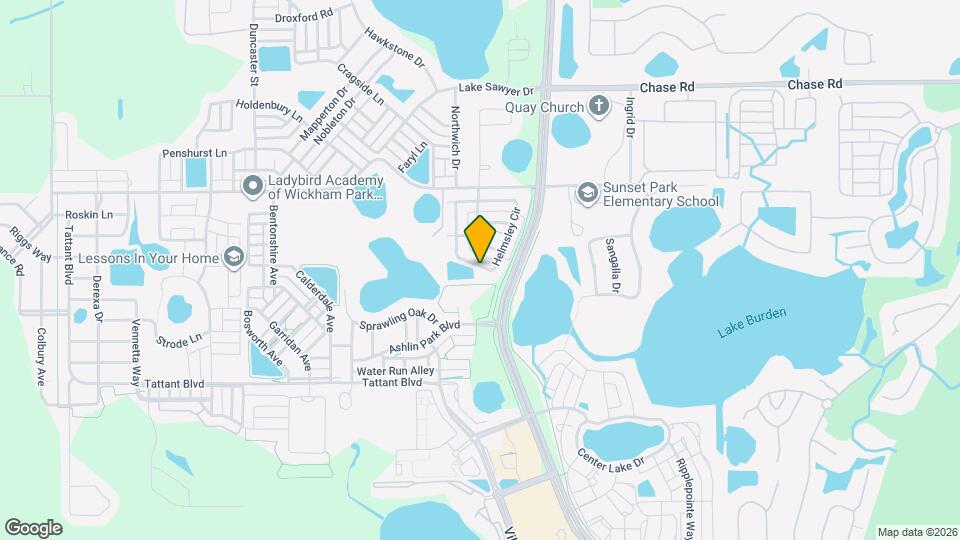 6811 Helmsley Cir Map and Location Details