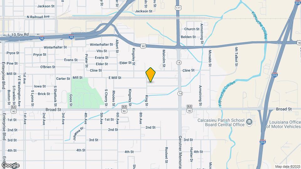 2403 Elaine St Map and Location Details