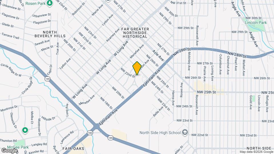 2300 Grayson Ave Map and Location Details