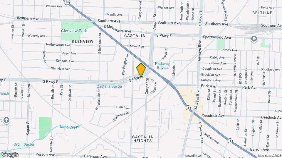2089 S Parkway E Map and Location Details