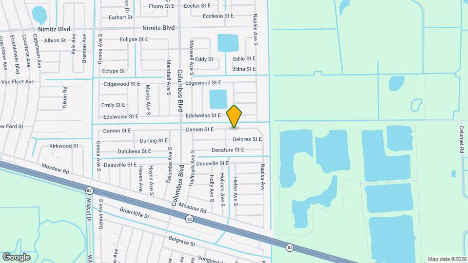 1236 Damen St E Map and Location Details