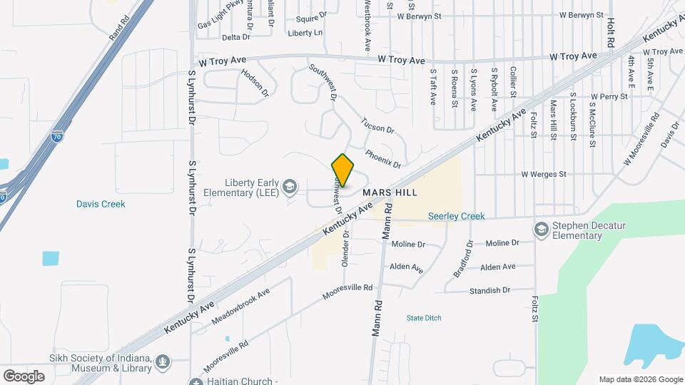 4420 Santa Fe Ct Map and Location Details