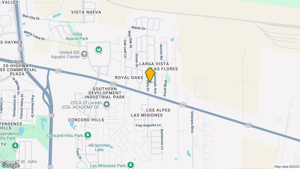 111 Larga Vista Dr Map and Location Details