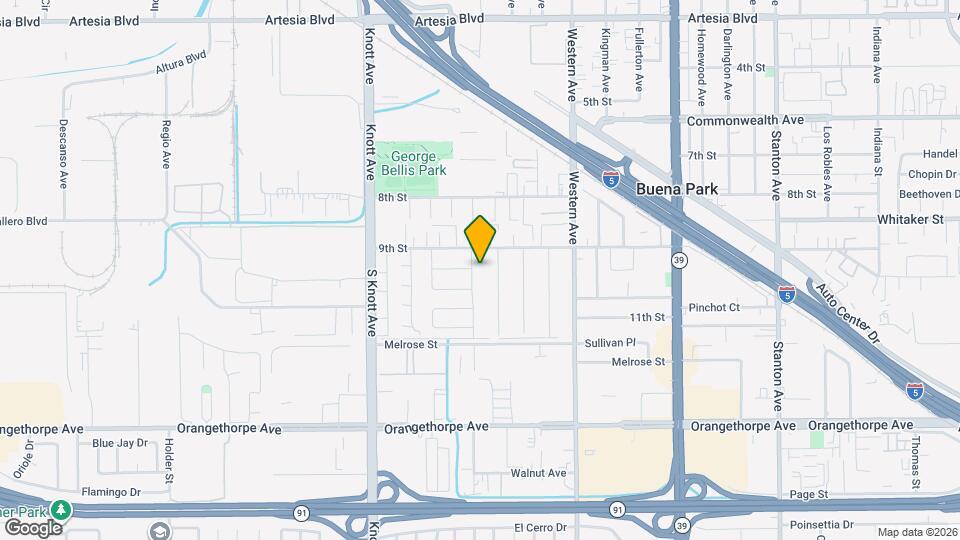 6602 Gramercy St Map and Location Details