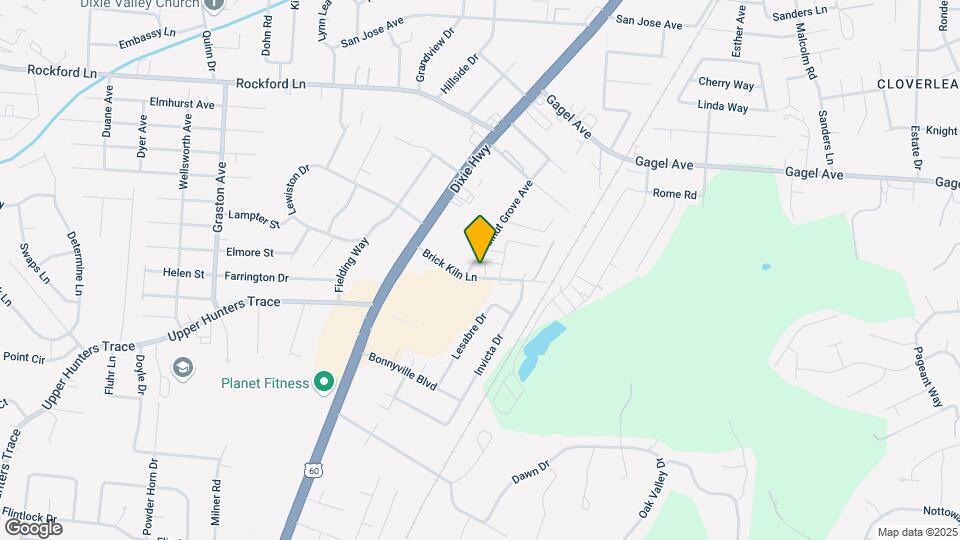 1625 Brick Kiln Ln Map and Location Details