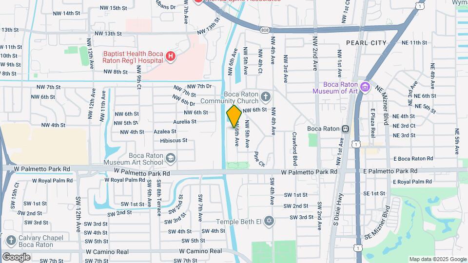 355 NW 6th Ave Map and Location Details