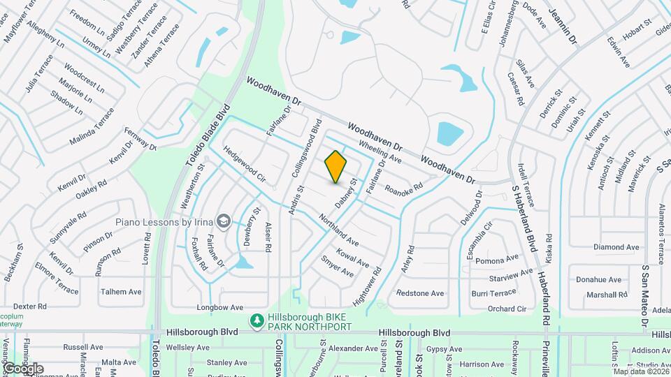 1871 Calahan Ave Map and Location Details