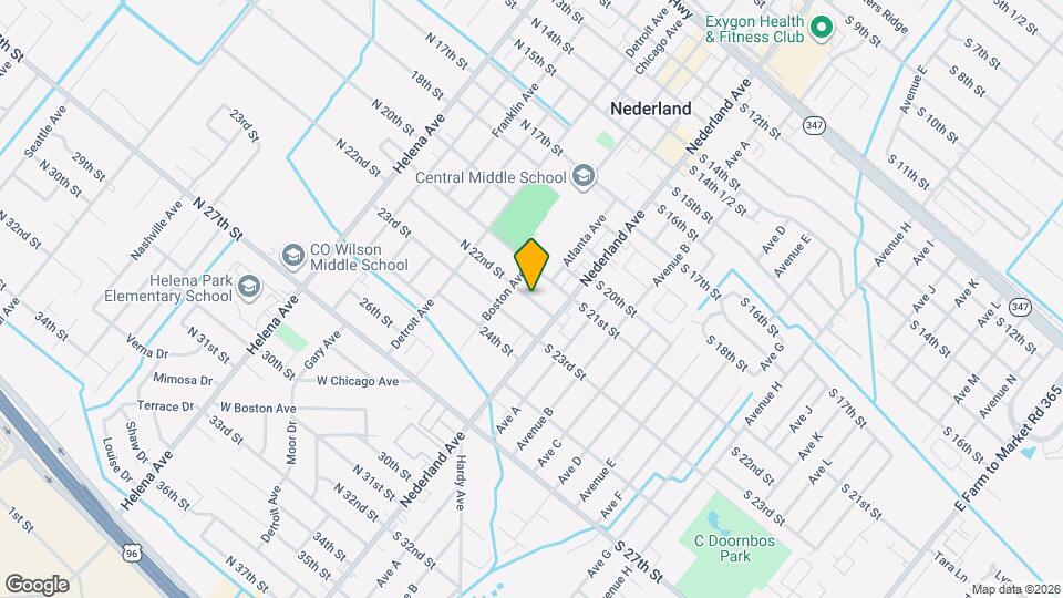 209 N 22nd St Map and Location Details