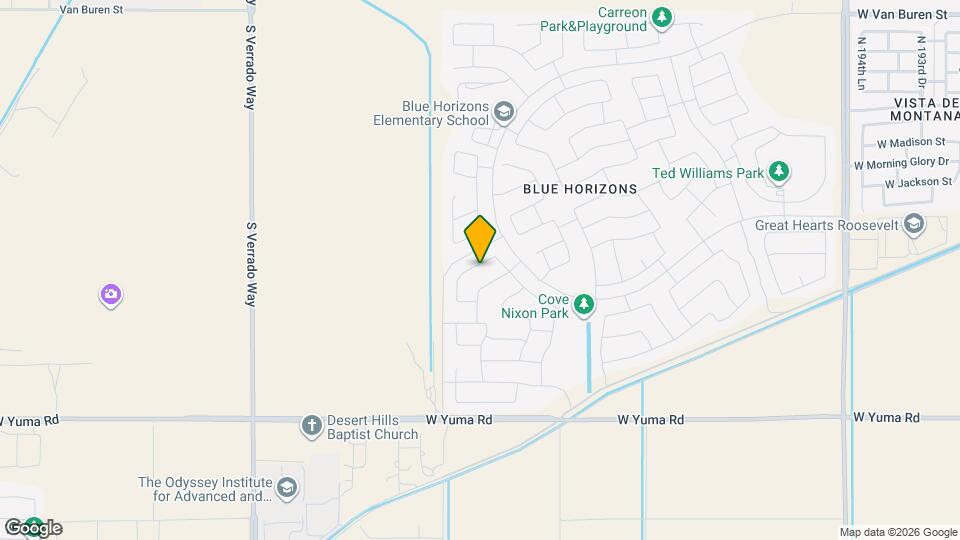 589 S 202nd Ln Map and Location Details