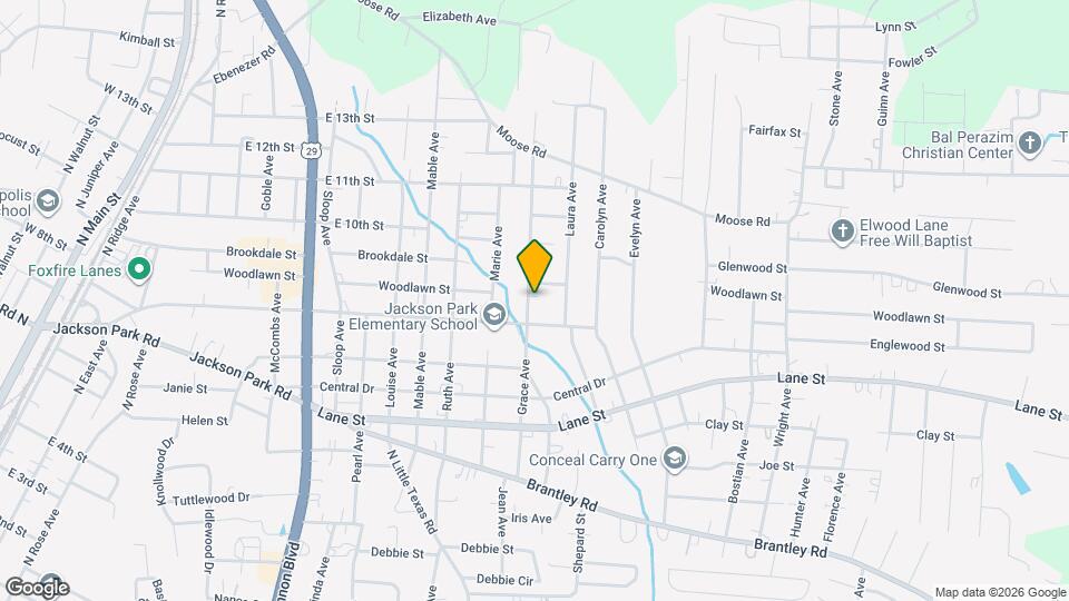 806 Grace Ave Map and Location Details