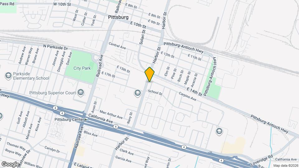 1640 Barrus Ave Map and Location Details