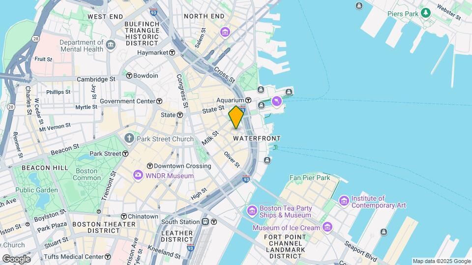 Folio Boston Mapa y Detalles de la Ubicación