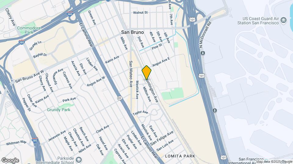 100 Sylvan Ave Mapa y Detalles de la Ubicación