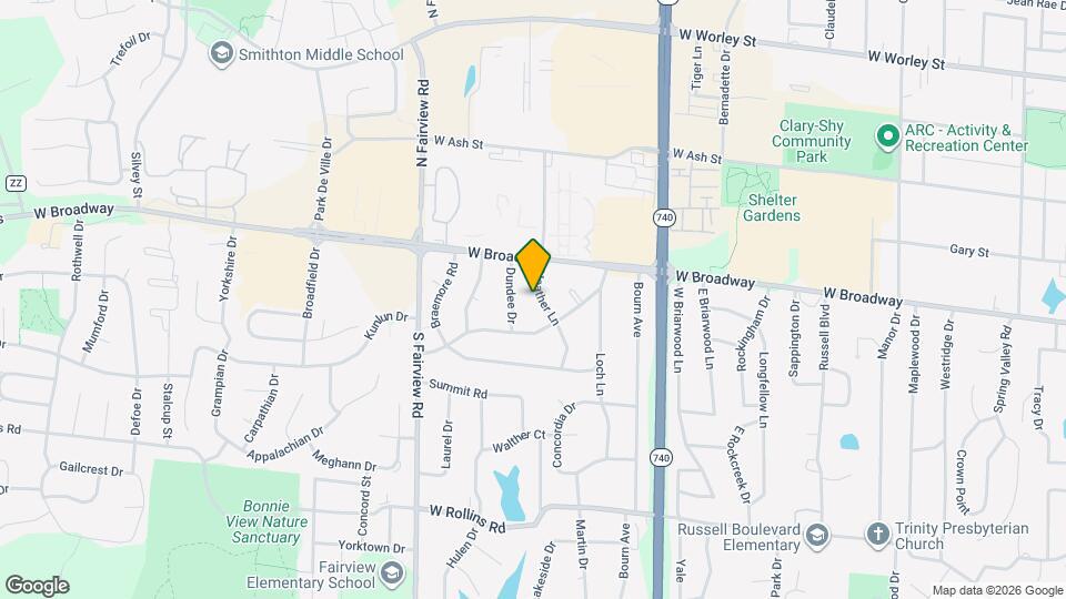 101 Heather Ln Map and Location Details