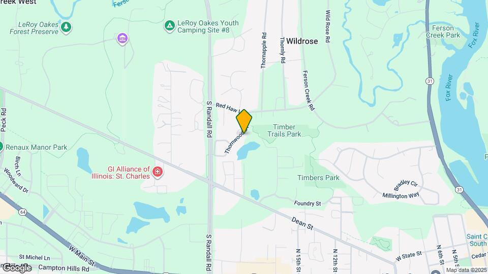 906 Thornwood Dr Map and Location Details