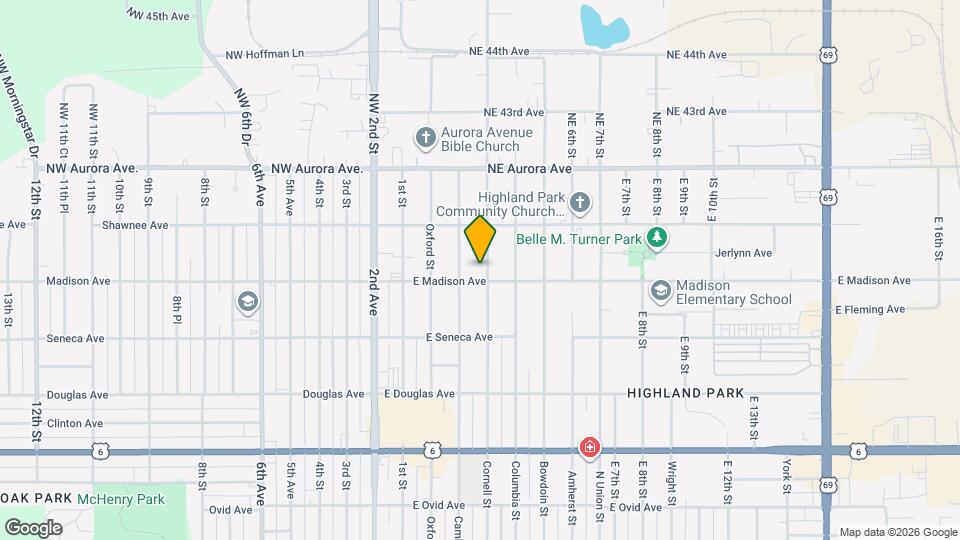 4004 Cornell St, Unit 4004 Cornell St Mapa y Detalles de la Ubicación
