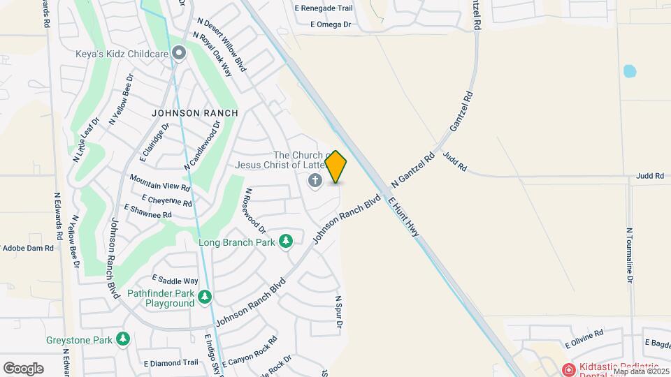 1360 E Palomino Way Map and Location Details