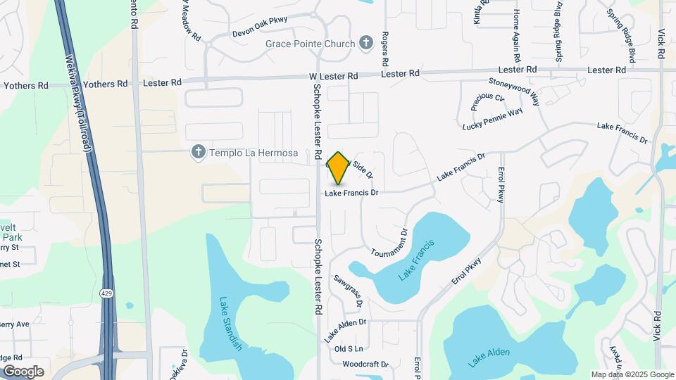 2241 Lake Francis Dr Map and Location Details