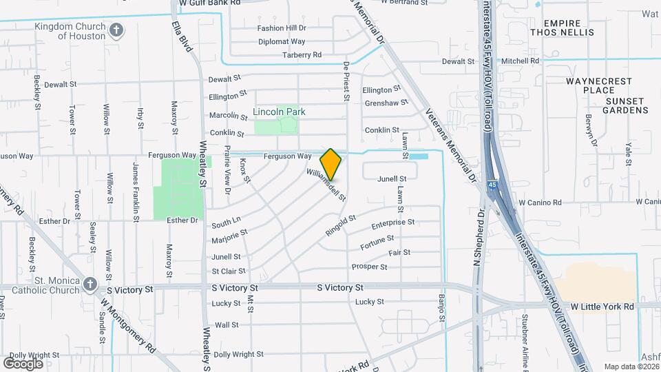 8322 Williamsdell St Map and Location Details