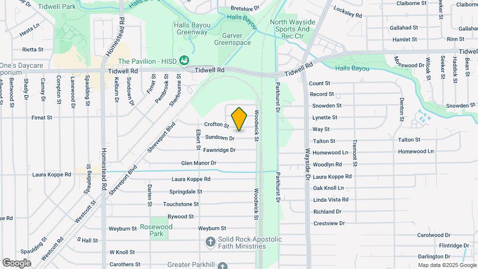 7621 Sundown Dr Map and Location Details