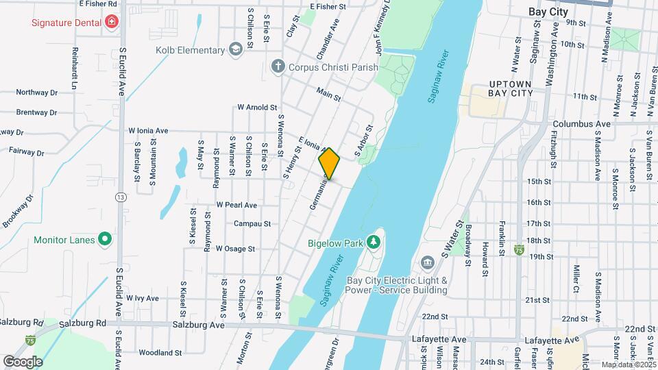 701 Germania St Map and Location Details