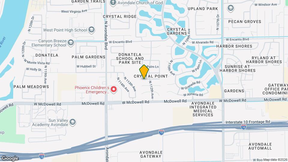 11217 W Berkeley Rd Mapa y Detalles de la Ubicación