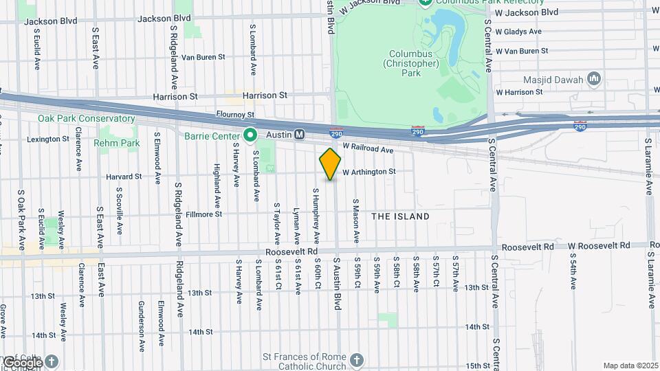 916 - 918 S Austin Blvd Mapa y Detalles de la Ubicación