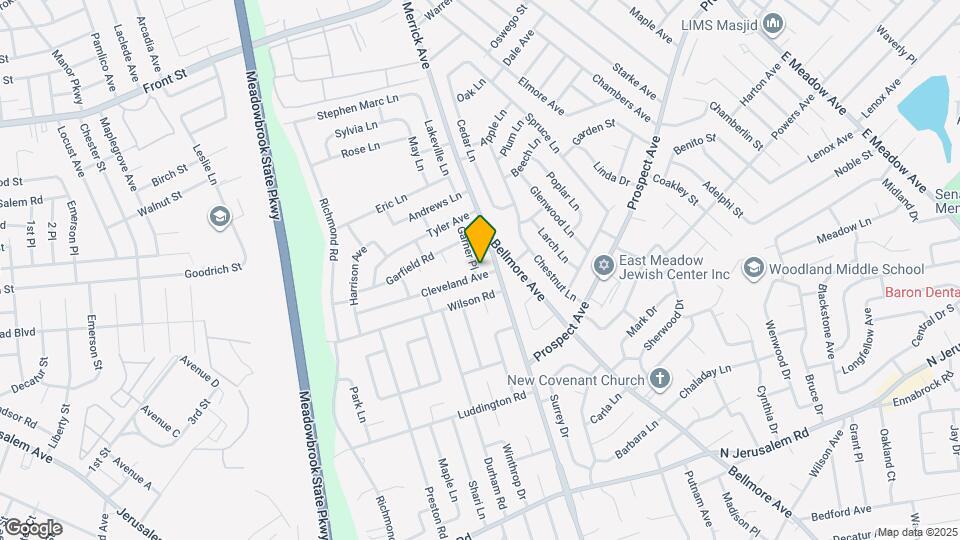 1547 Cleveland Ave, Unit Right side Mapa y Detalles de la Ubicación