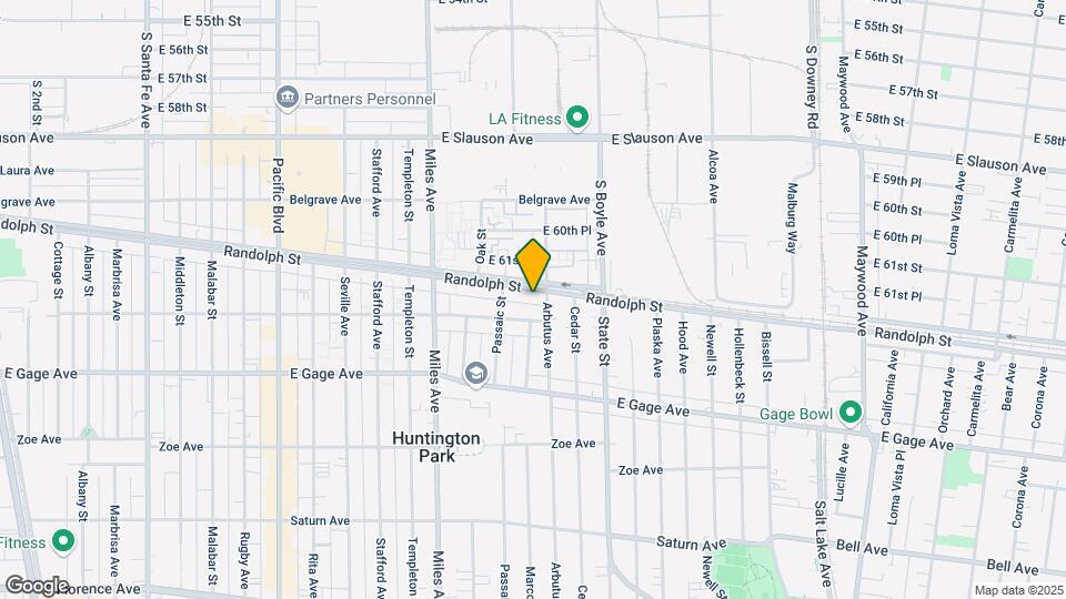 2984 Randolph St Map and Location Details