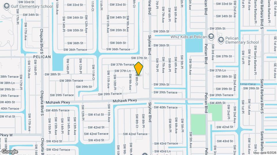 3809-3811 SW 8th Ct, Unit 3811 SW 8th Ct Map and Location Details