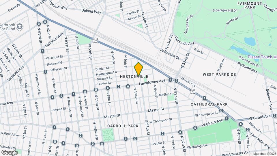 1628 N 55th St Map and Location Details