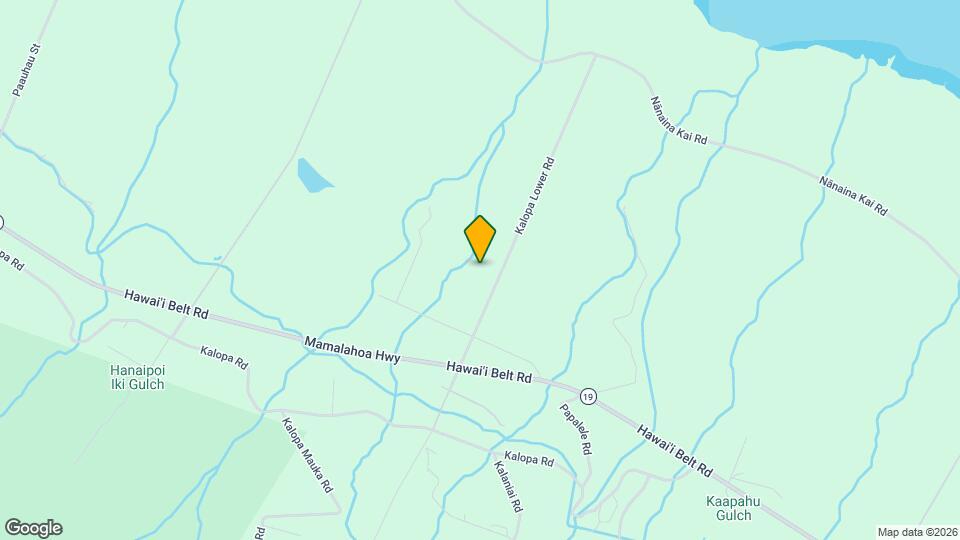 44-310-355 Kalopa Lower Rd Mapa y Detalles de la Ubicación