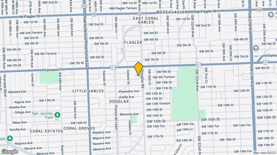888 S Douglas Rd, Unit 905 Map and Location Details