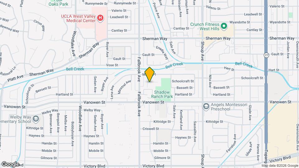 22736 Schoolcraft St Map and Location Details