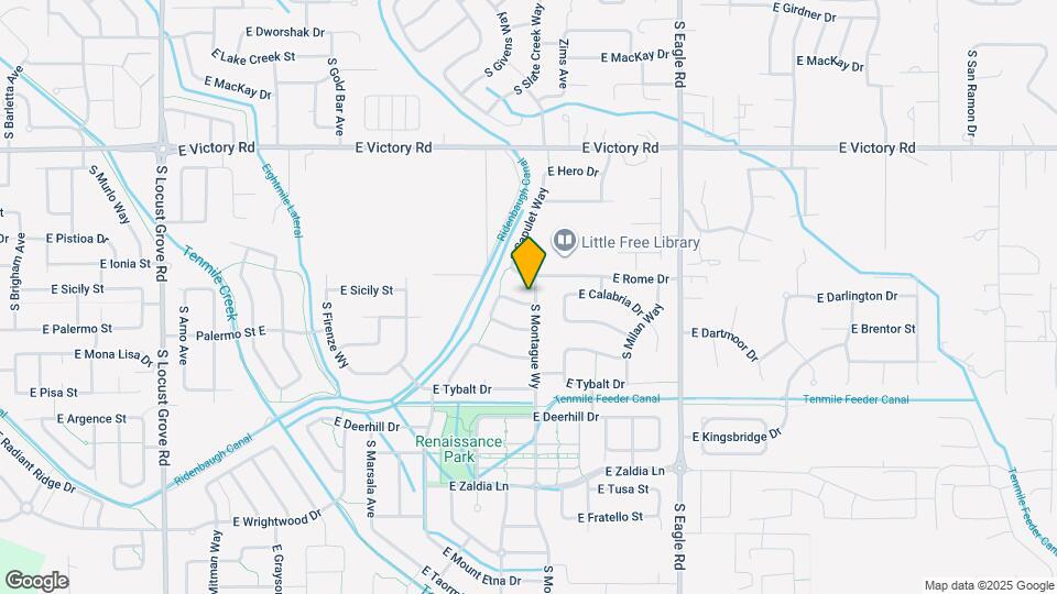 2734 E Romeo Dr Map and Location Details