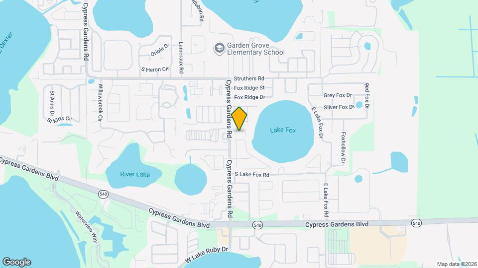 5608 Lake Fox Cir Map and Location Details