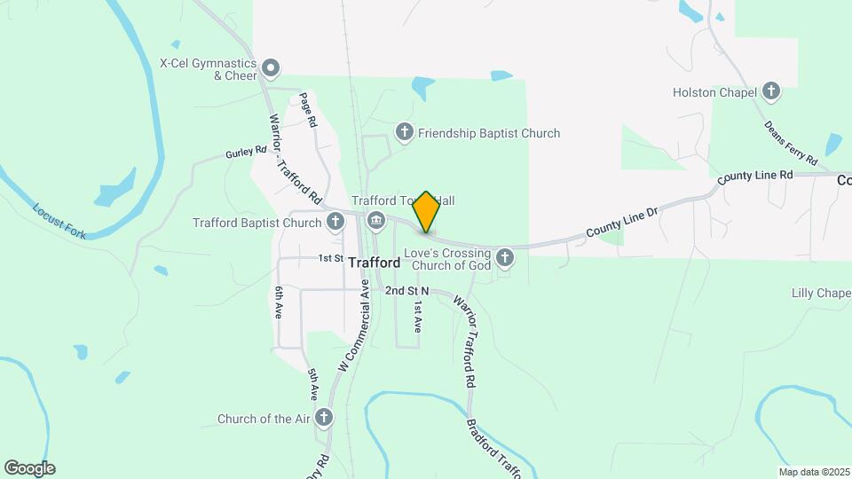 2617 Trafford County Line Rd Map and Location Details