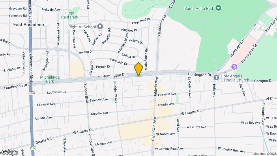 760 W Huntington Dr Map and Location Details