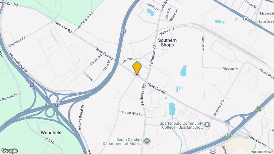 1399 New Cut Rd Map and Location Details