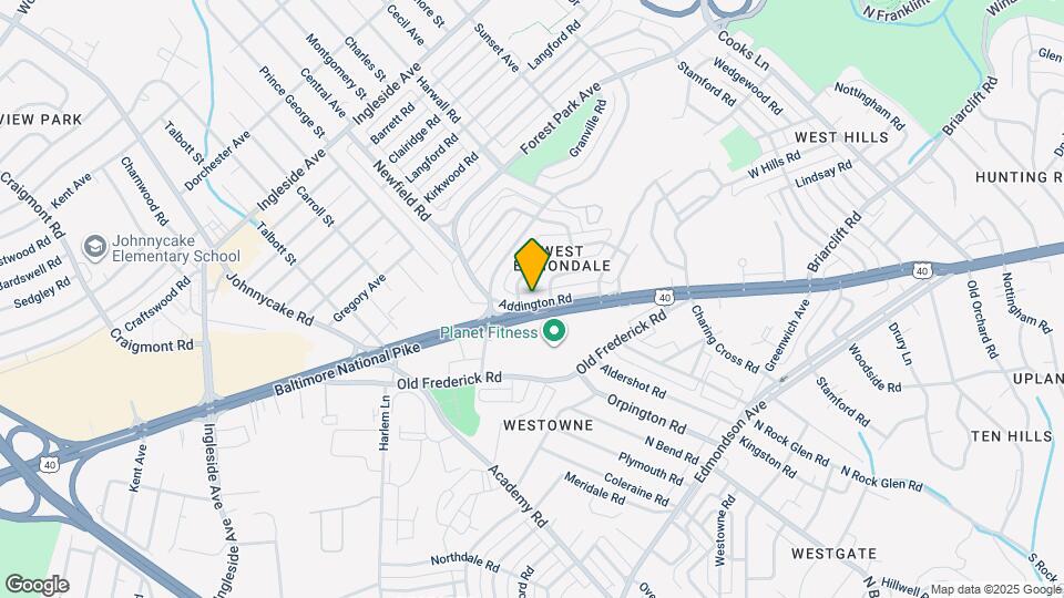 5448 Addington Rd Mapa y Detalles de la Ubicación