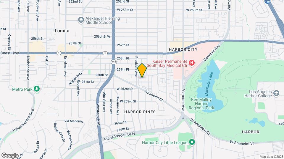1543 261st St Map and Location Details