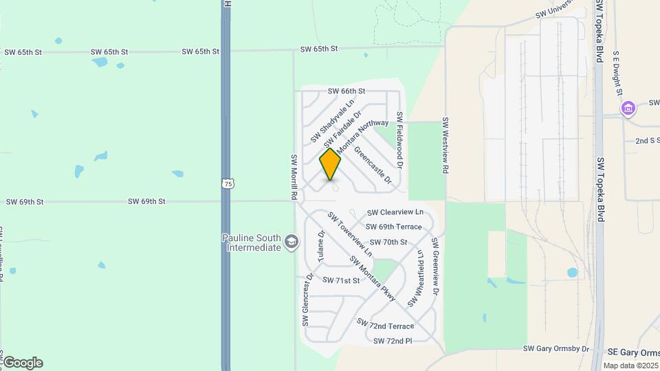6823 SW Knoll Ct Map and Location Details