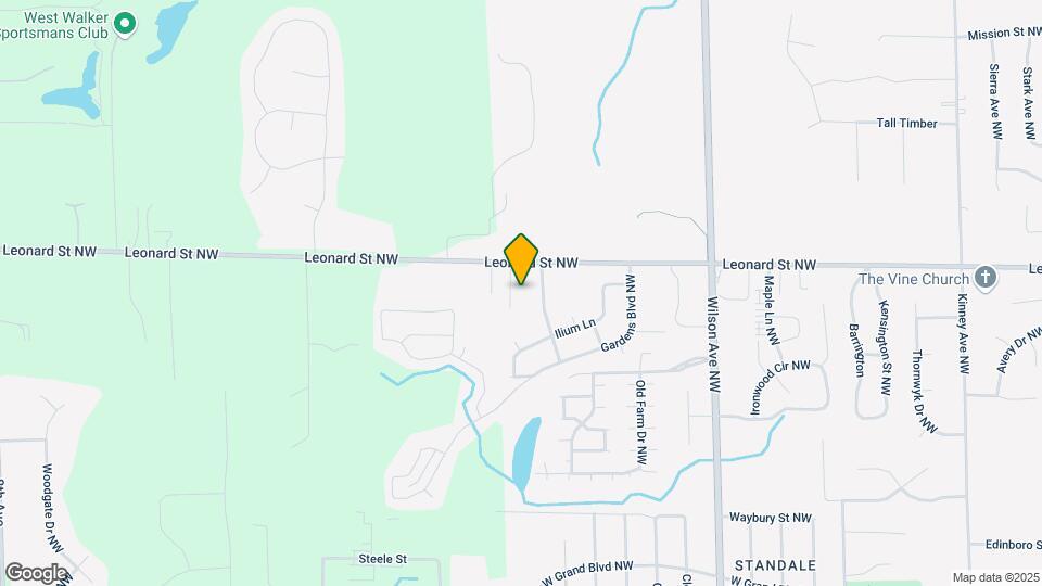 1140 W Leonard Ct Map and Location Details