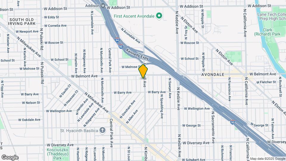 3140 N Kimball Ave, Unit 2 Map and Location Details