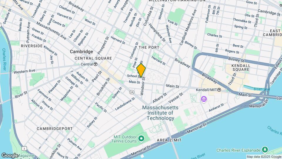 87 Windsor St Mapa y Detalles de la Ubicación